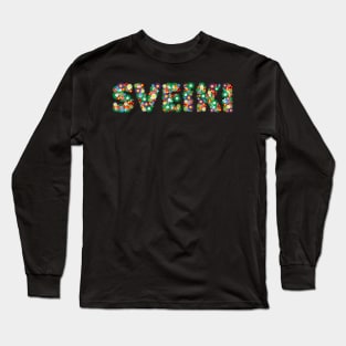 Hello, Sveiki Long Sleeve T-Shirt